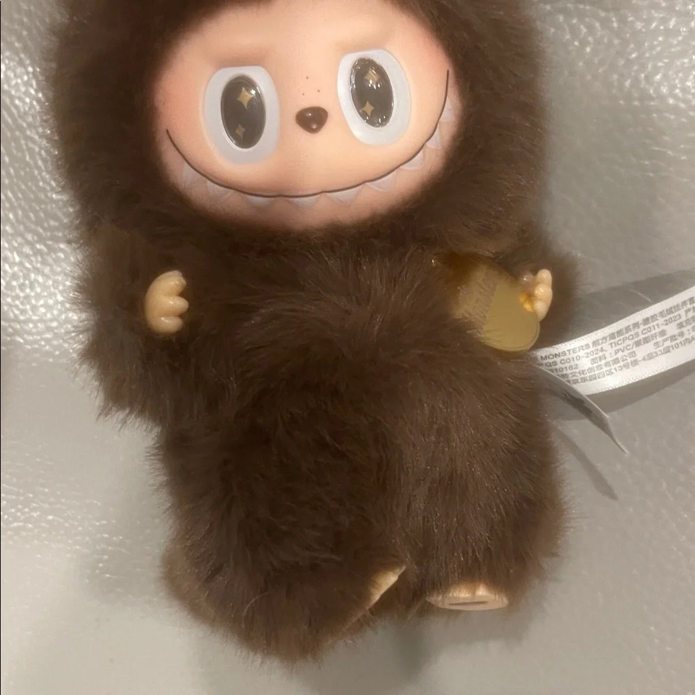 CUSTOM made brown zimomo plush keychain - Picture 9 of 9
